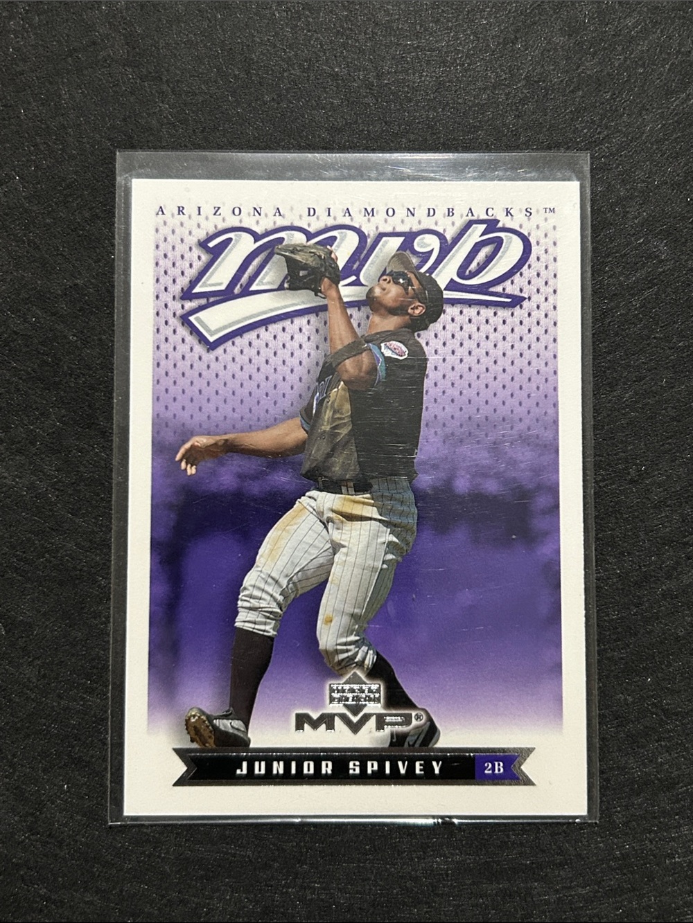 2003 Upper Deck Junior Spivey MVP baseball card - AZ Diamondbacks